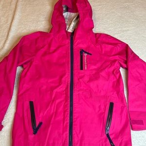 Kids Vineyard Vines Performance rain coat pink small 7-8